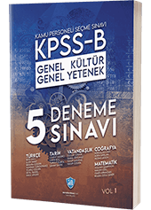 KPSS B (GY-GK) 5li Deneme