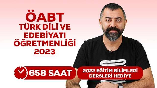 2023 - ÖABT Türk Dili ve Edebiyatı - Canlı Kurs ve Kampı