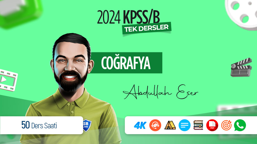 2024 - KPSS B - Coğrafya