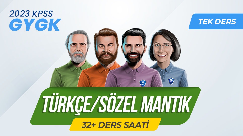 2023- KPSS B- Türkçe