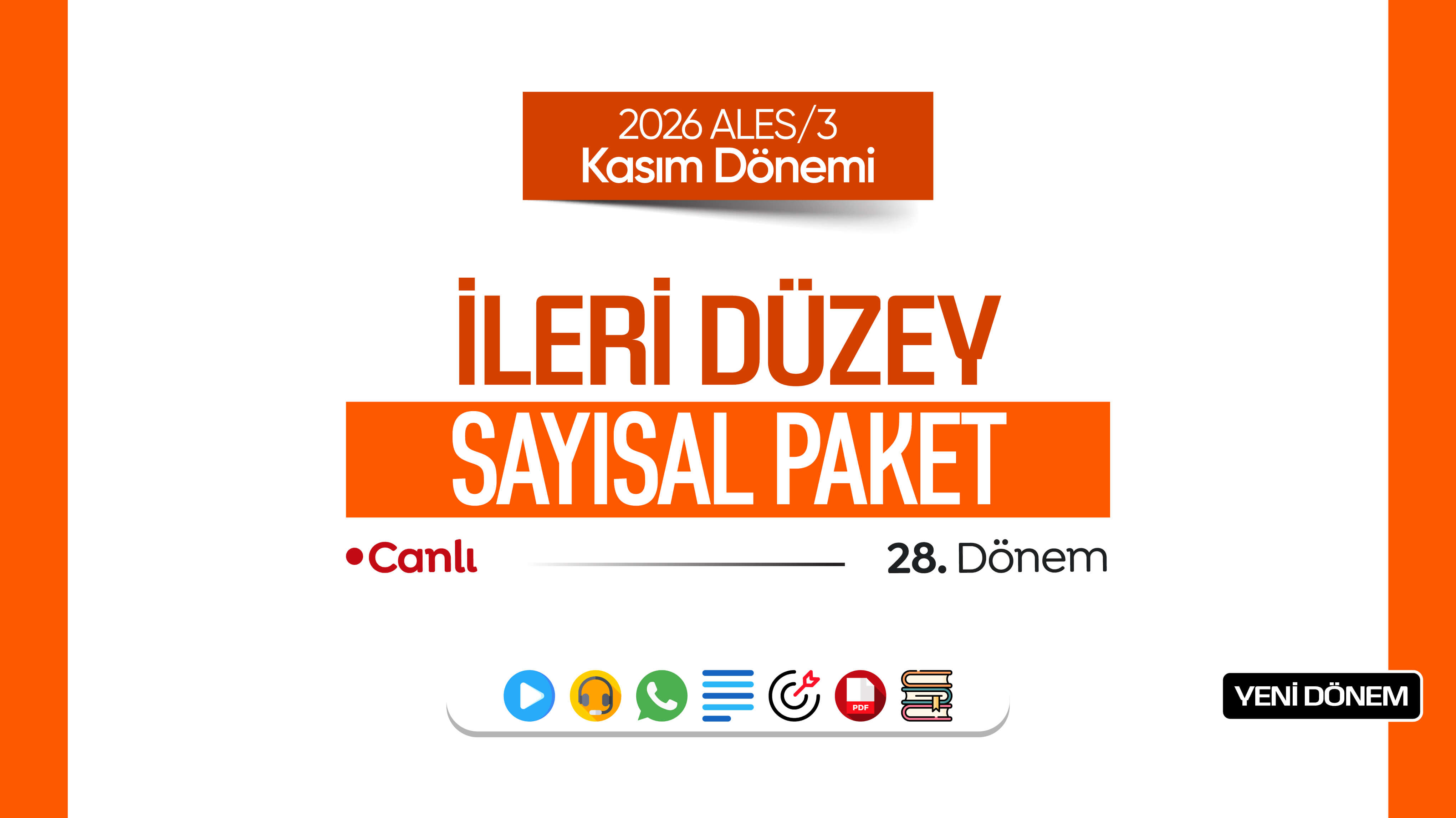 2026 - ALES/3 Kasım Dönemi - İleri Düzey Sayısal