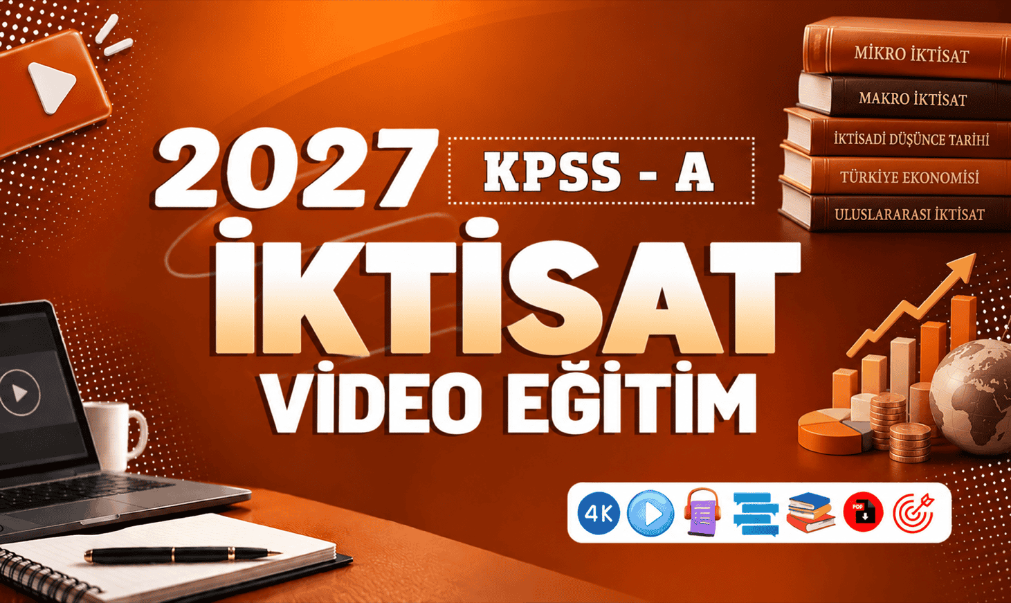 2027 - KPSS A - İktisat Video Eğitim