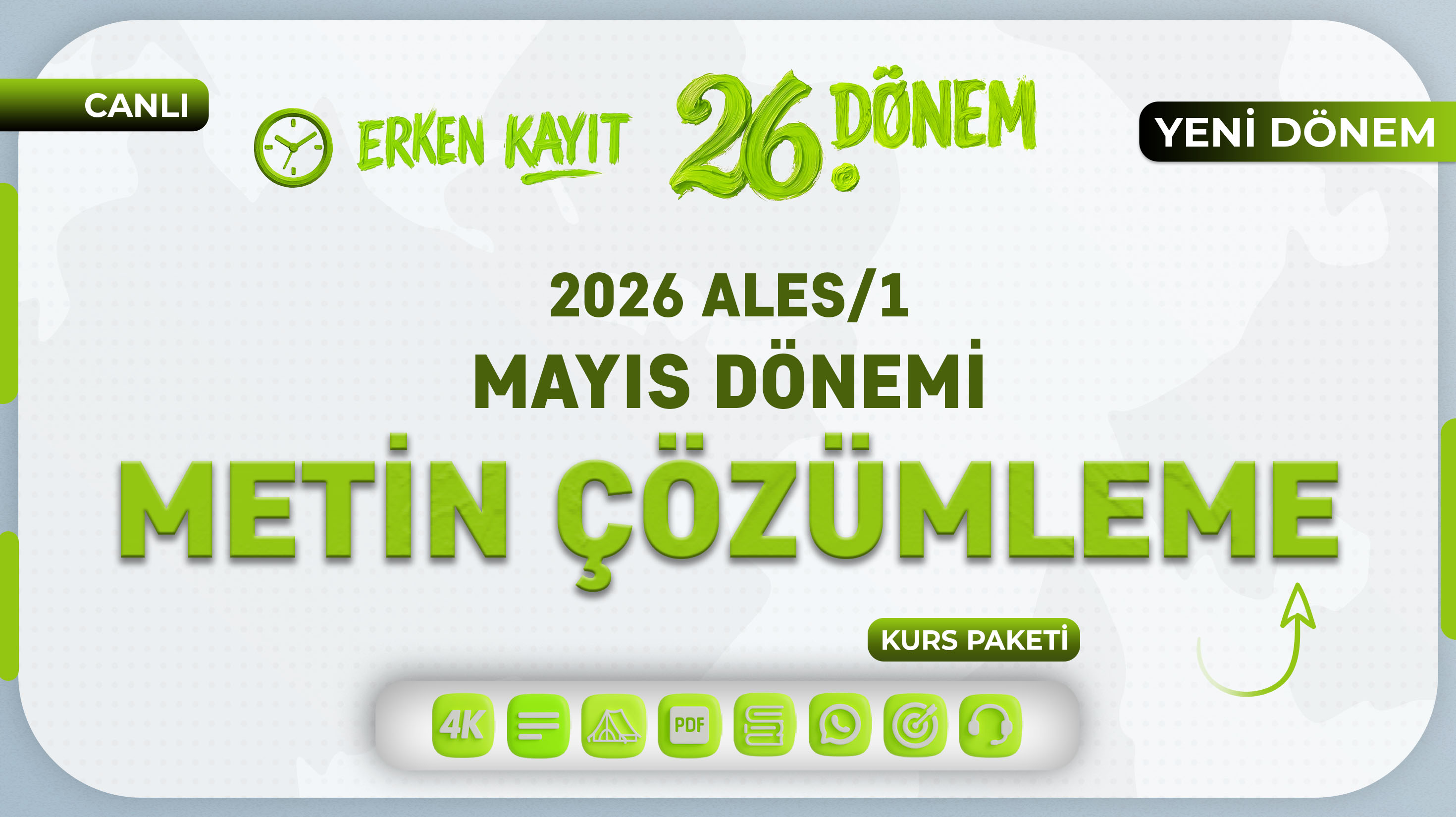 2026 - ALES/1 Mayıs Dönemi - Metin Çözümleme