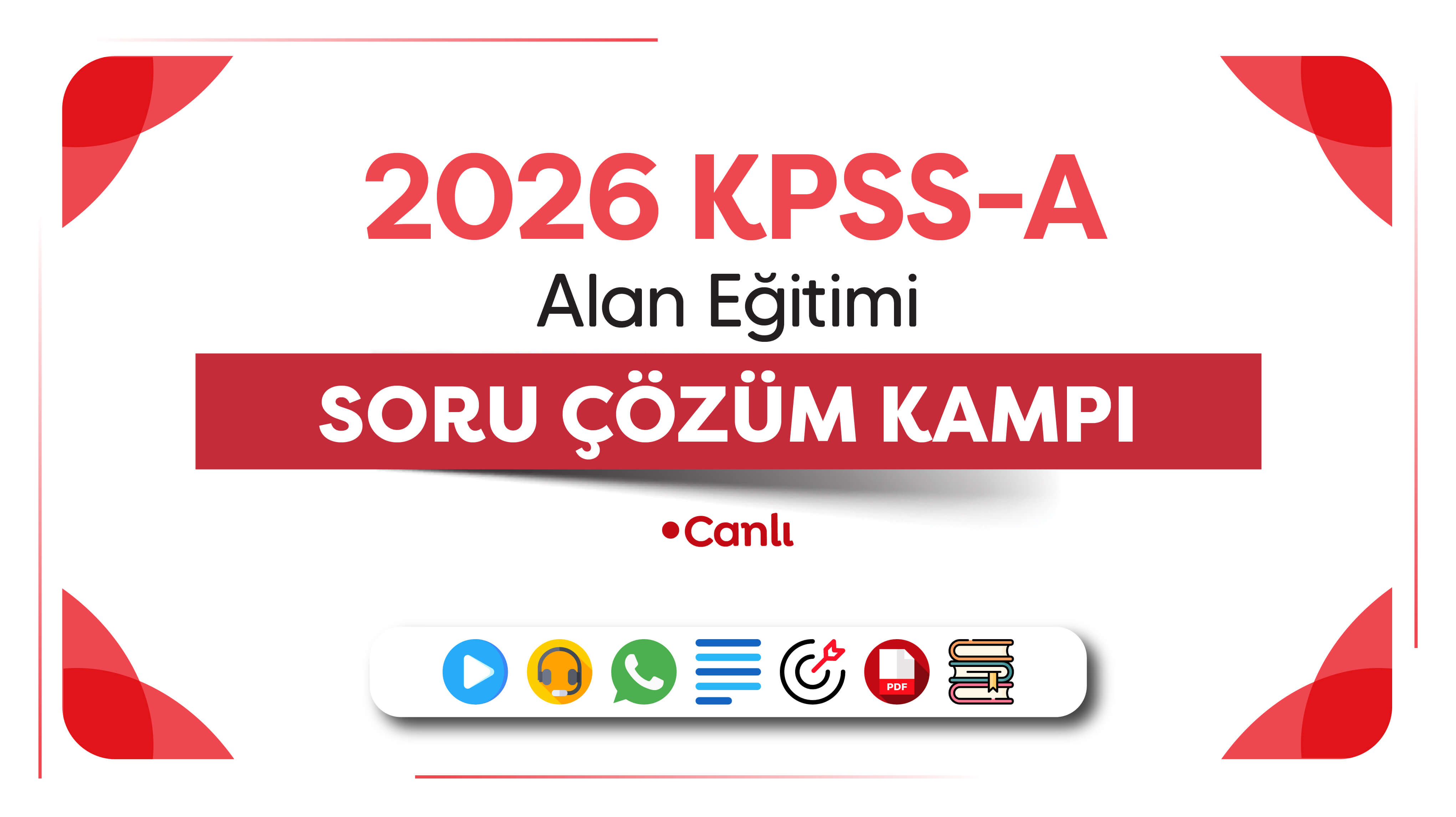 2026 - KPSS Alan - Soru Çözüm Kampı