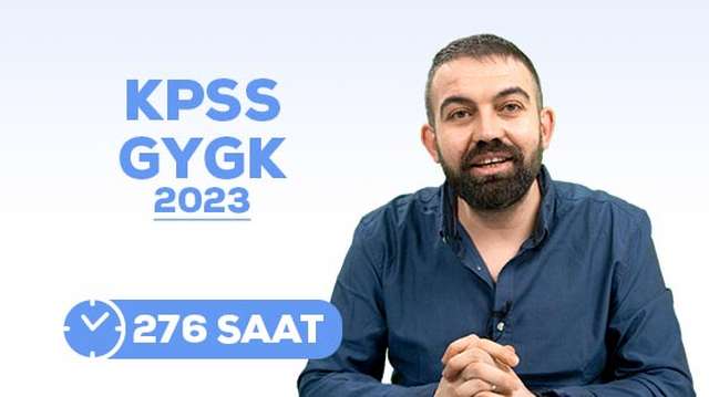 2023 - KPSS GYGK - Online Eğitim