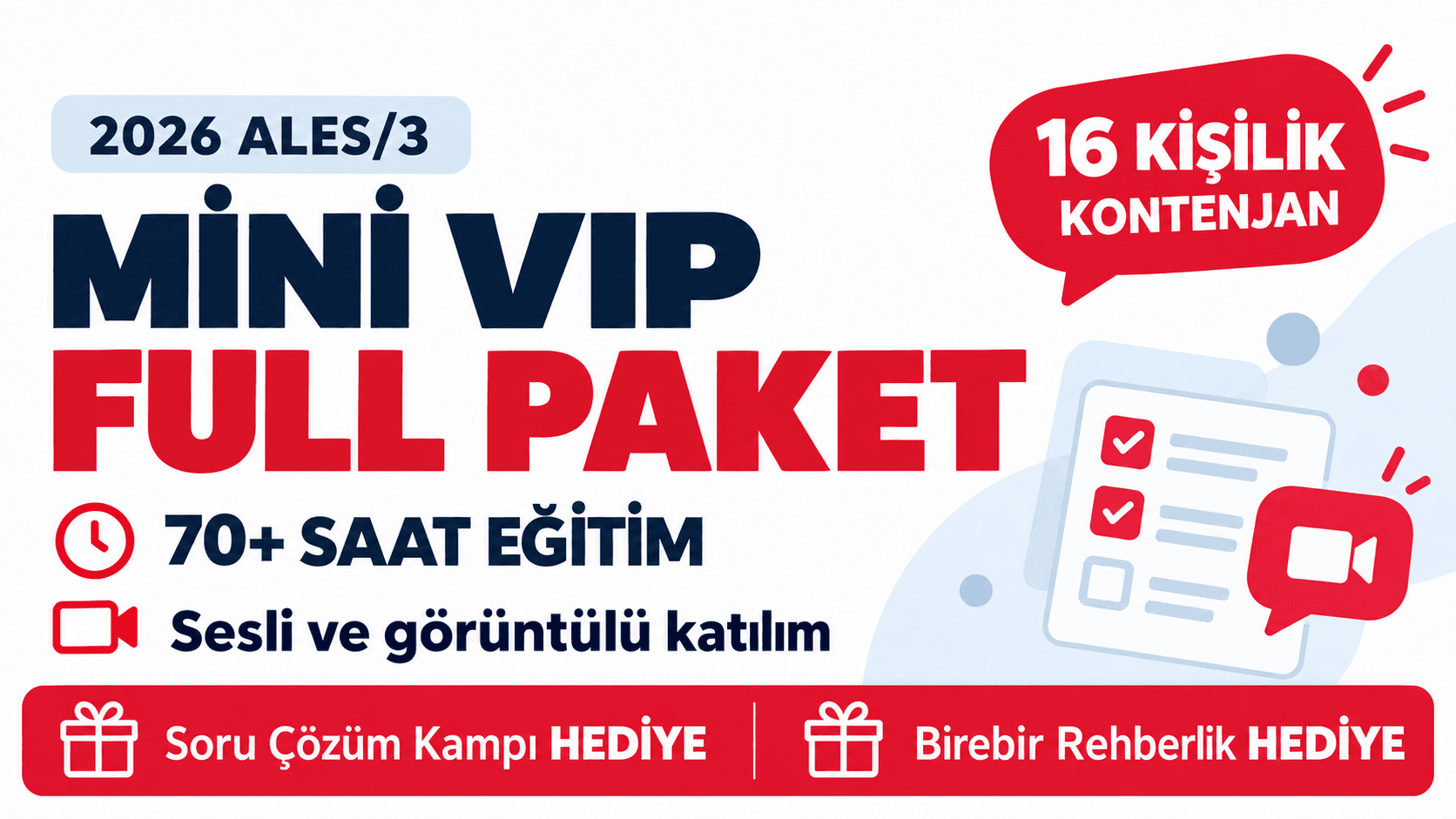 2026 ALES/3 Mini VIP Full Paket