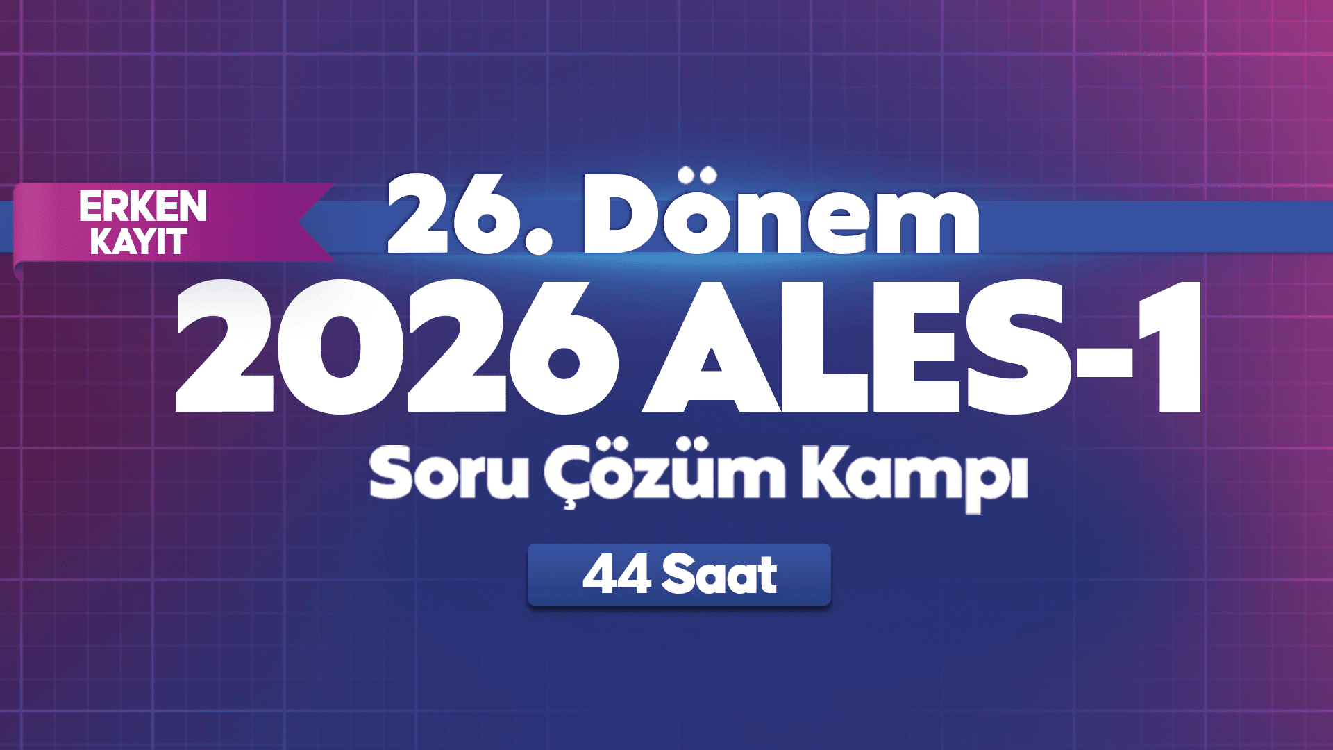 2026 - ALES/1 Mayıs Dönemi - Soru Çözüm Kampı