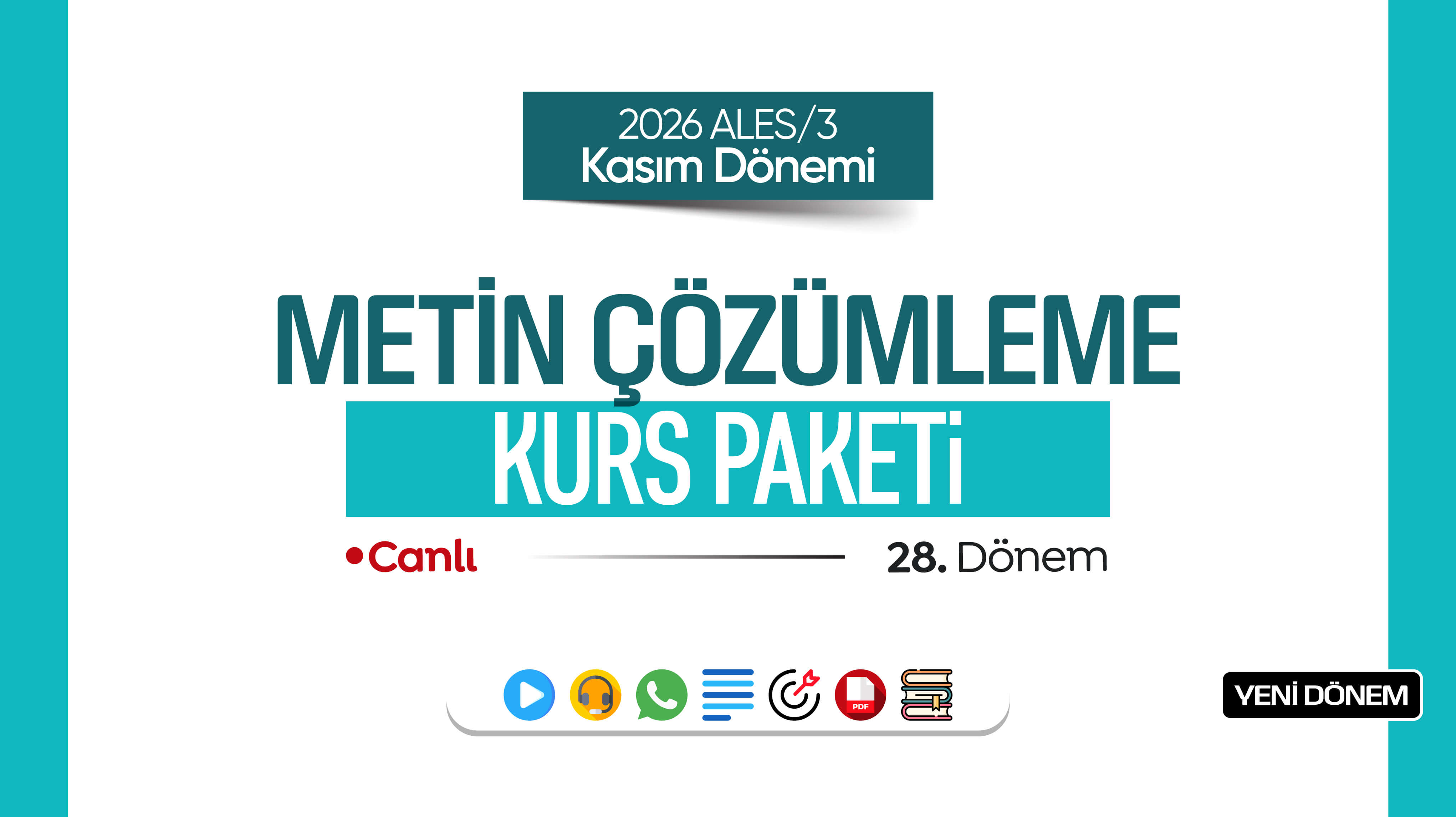 2026 - ALES/3 Kasım Dönemi - Metin Çözümleme