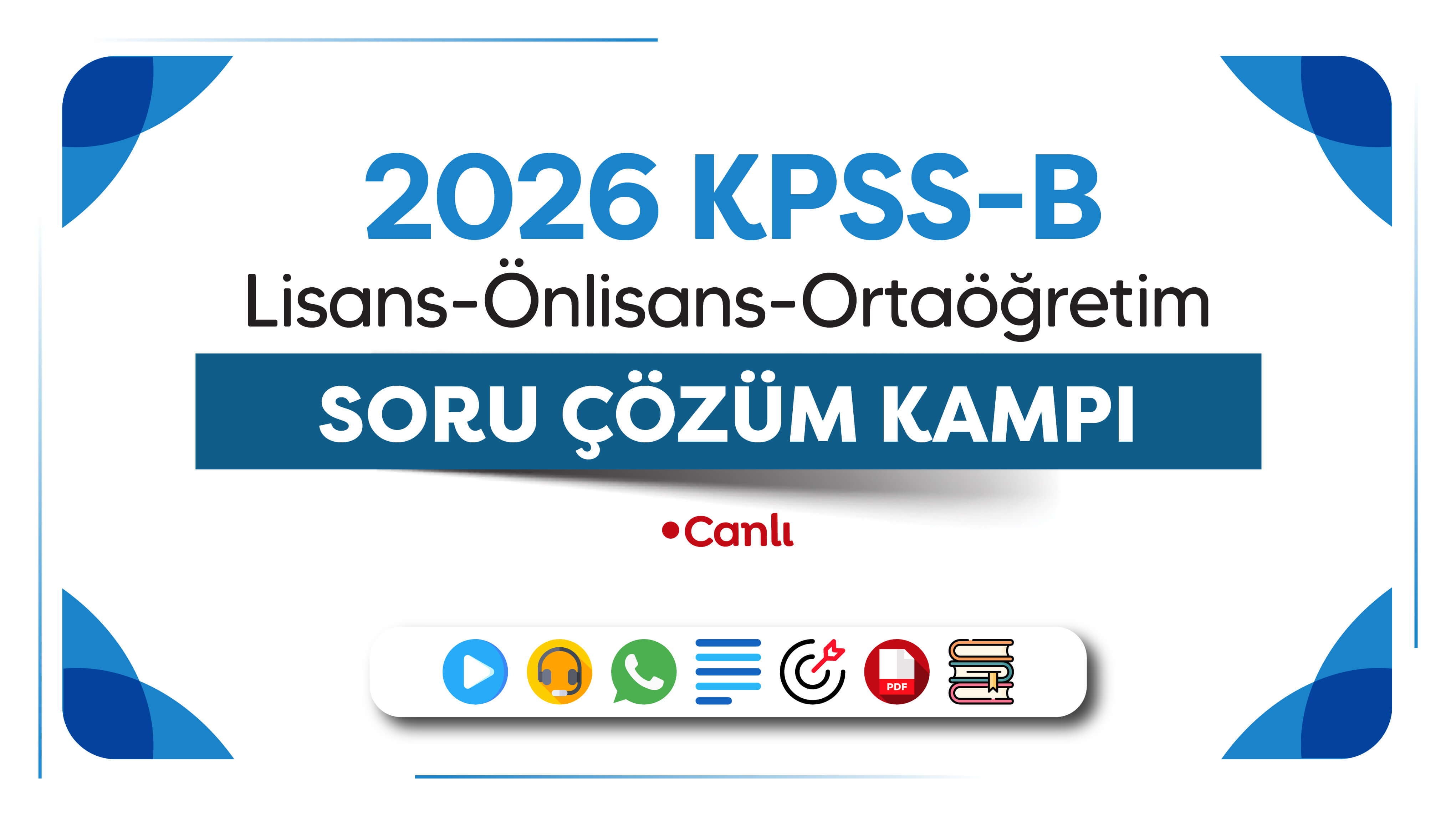 2026 - KPSS B - Genel Tekrar Kampı