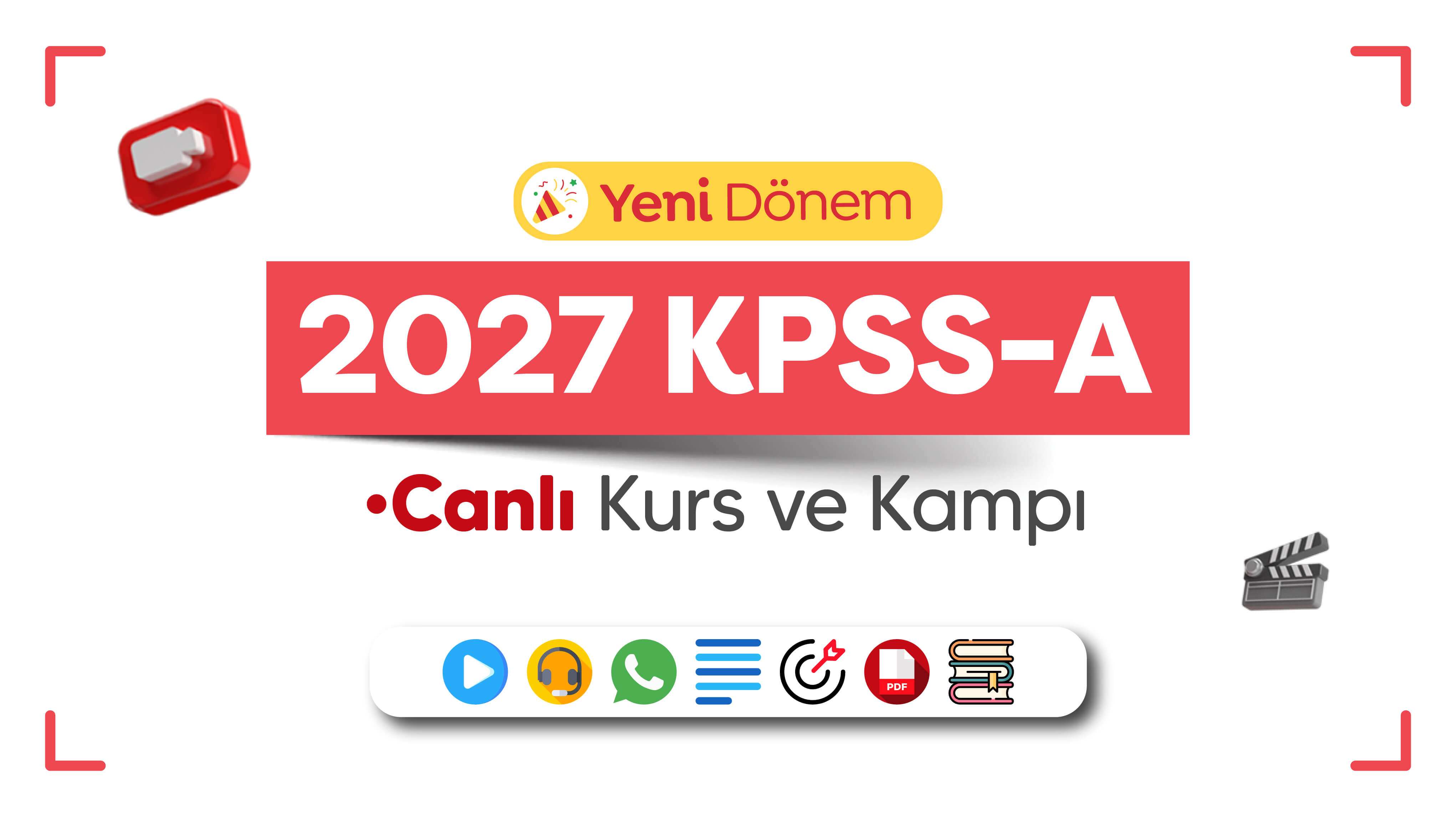2027 - KPSS Alan - Canlı Kurs ve Kampı