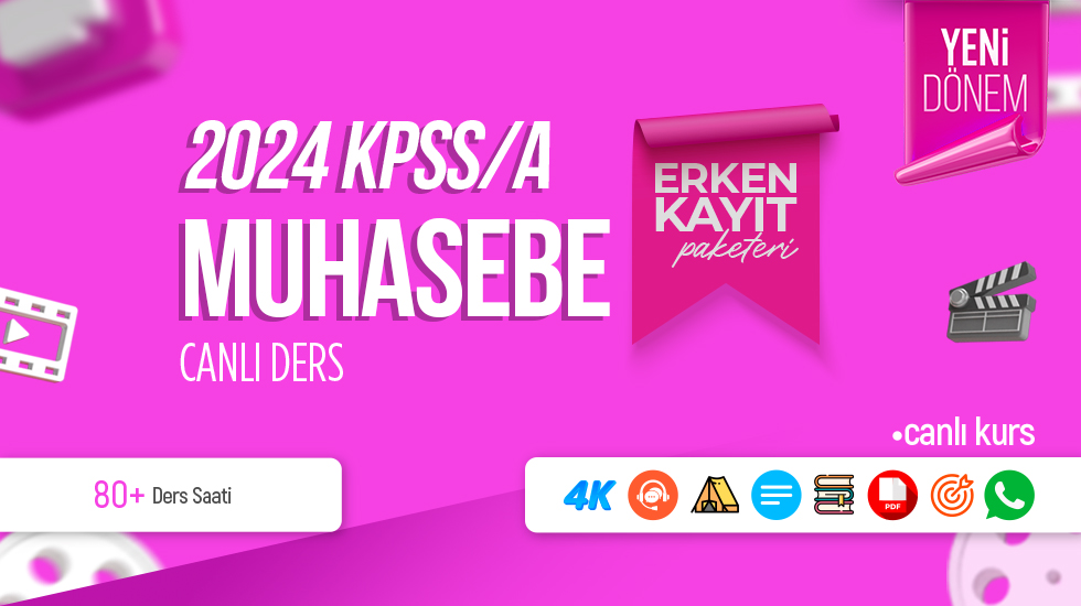 ERKEN KAYIT - 2024 KPSS B İleri Seviye Canlı Kurs - Sorubankasi.net