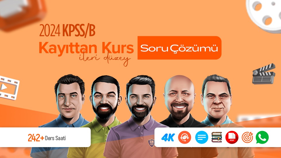 KAYITTAN - 2024 - KPSS B İleri Seviye 