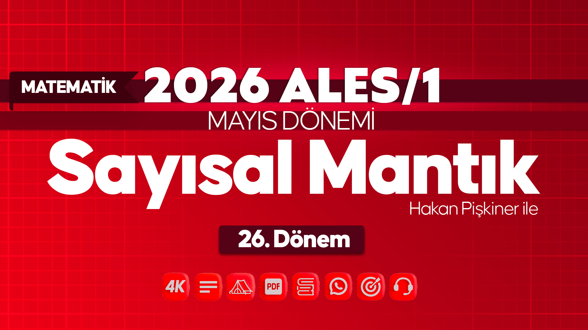 2026 - ALES/1 Mayıs Dönemi - Sayısal Mantık