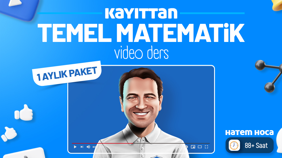 1 Aylık Temel Matematik - Video Ders