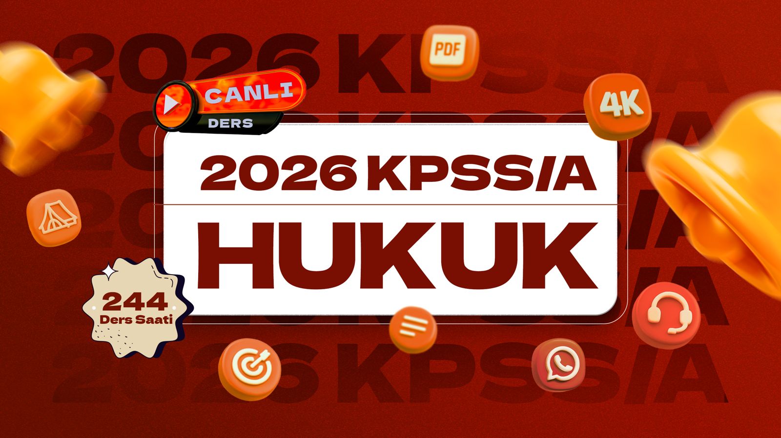 2026 - KPSS A  - Canlı Hukuk Kurs ve Genel Tekrar Kampı