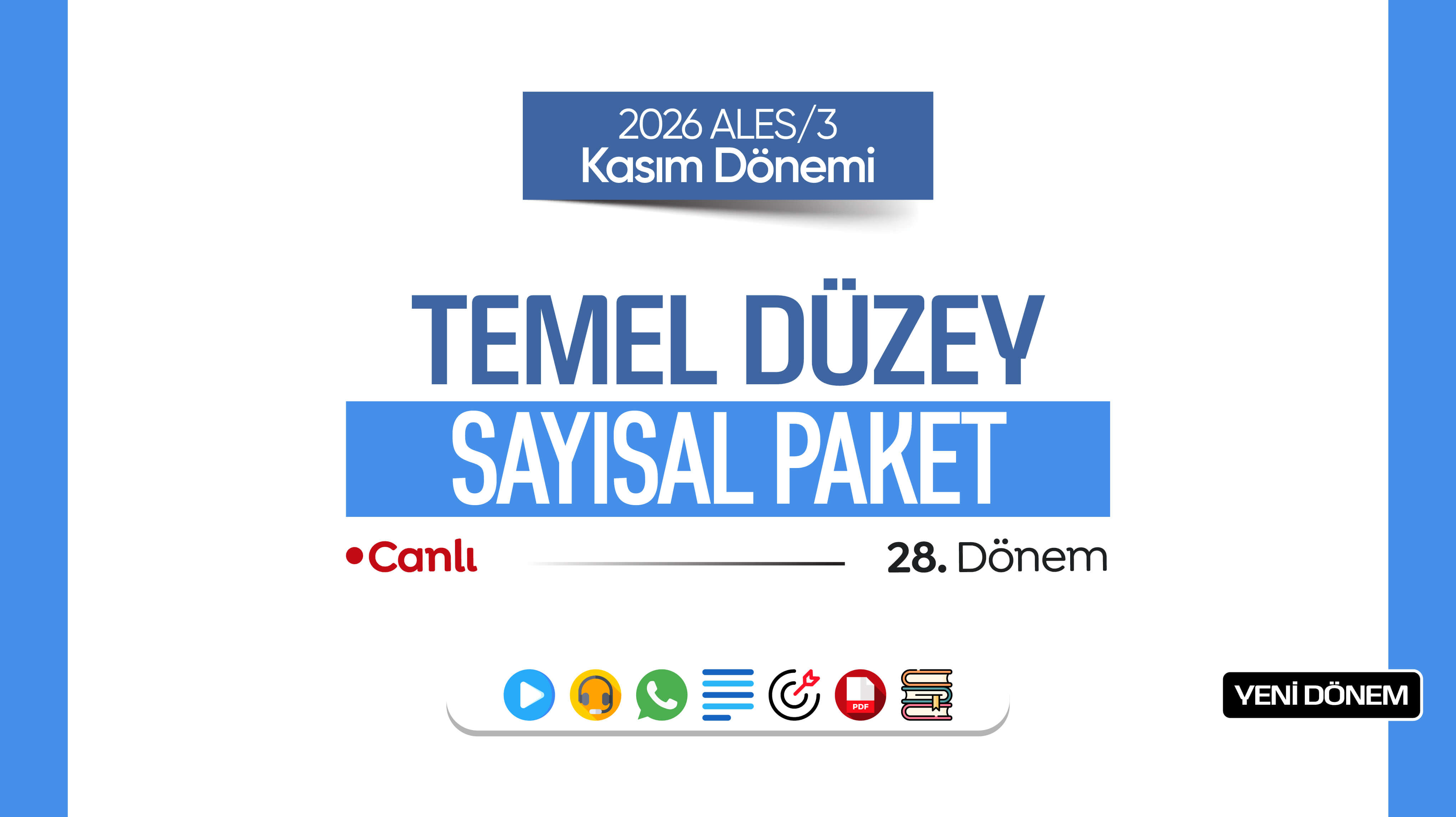 2026 - ALES/3 Kasım Dönemi - Temel Düzey Sayısal