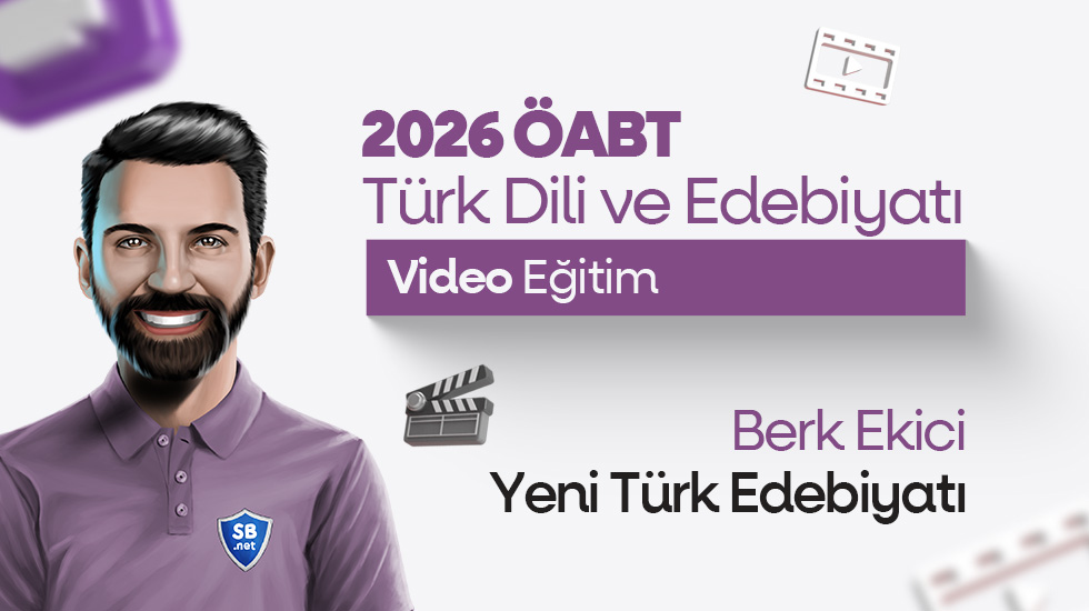 VİDEO EĞİTİM - 2026 - Yeni Türk Edebiyatı