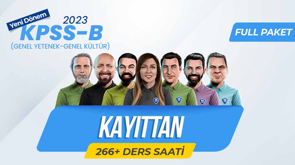 KAYITTAN - 2023 - KPSS GYGK Kursu